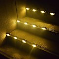 Miniatyrbild 2 av 5: Solcellslampor för utomhusbruk, vattentäta LED-solcellslampor för utomhustrappa, trappsteg, staket, gårdar, gårdar och gångar, 6-pack, B