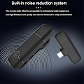 Miniatyrbillede 5 af 5: Trådløs Lavalier-mikrofon Plug & Play Mic Støjreduktion Auto-synkronisering til Type-c Android