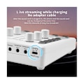 Miniatyrbilde 5 av 5: M8 Live Sound Card Trådløs Bluetooth Audio Mixer Digital Mixer Støyreduksjon Live Streaming Broa