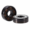 Miniatyrbilde 4 av 5: 16 stk Keramiske 608 Lager 8x22x7mm Abec-11 Hybrid 6 Hvite Zro2 Baller Skateboard Lager Skøyter In