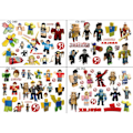 Pikkukuva 1 / 2: /HH/Roblox-tatuoinnit - 4 arkkia - Lasten tatuoinnit, monivärinen