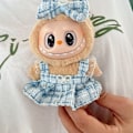 Miniatyrbild 1 av 5: [HH] 17cm Labubu Dockkläder Söta Plyschdockans Kläder Monster Outfit Tillbehör Prinsessklänning Pärla Mini Rosa Prinsessklänning general 2
