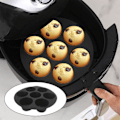 Miniatyrbillede 2 af 4: Silikonformet Airfryer Kurv Foder Muffinformet Kageform Bageplade 7 tommer