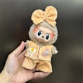 Miniatyrbild 5 av 5: [HH] Endast Kläder 24 Designer 17cm LaBubu Plyschdocka Kläder Anime Söt PVC Figur Docka Overall Kjol Klä upp Kläder 1a 2a 17cm 13