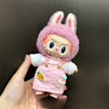 Miniatyrbild 1 av 5: [HH] Endast Kläder 24 Designer 17cm LaBubu Plyschdocka Kläder Anime Söt PVC Figur Docka Overall Kjol Klä upp Kläder 1a 2a 17cm 16