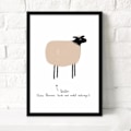 Miniatyrbillede 2 af 3: Wekity Word Meets Animals 3 Vægkunst Lærredstrykplakat, Enkelt Kreativt Akvarel Kunsttegning Dekor til Hjem Stue Soveværelse Kontor og Børn