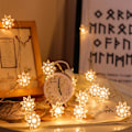 Miniatyrbillede 1 af 5: USB-drevet 6M 40LED Dobbeltlags Blomster LED Feelyse - Fungerer med enhver USB-port på Laptop, Telefonoplader, Perfekt til Jul Bryllup