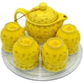 Miniatyrbillede 4 af 4: Transparent Drejeskive 360 Graders Roterende Plastik Display Stativ