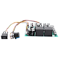 Miniatyrbilde 4 av 5: Dc 10-55v 12v 24v 36v 48v 55v 100a Motorhastighetskontroller Pwm Hho Rc Reverskontrollbryter Med Le