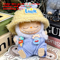 Miniatyrbild 1 av 5: [HH] Labubu Kläder Universal Sittande Stående Plyschdocka Designkläder Tillbehör Blind Box Labubu Kläder style 29