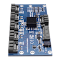 Miniatyrbillede 5 af 5: Controller-kort bundkort Sata-udvidelseskort 1 til 5 port Sata3.0 6gbps multiplikator Sata-port stigning
