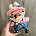 Miniatyrbild 1 av 3: [HH] Kläder för Labubu Original 17CM Designkläder Pink