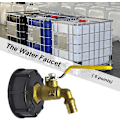 Miniatyrbilde 4 av 5: IBC-utløpsvannkran IBC-tankadapter Tankvannkran for hagevanning _aoba