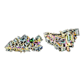 Miniatyrbillede 3 af 5: Natur Regnbue Bismuth Krystal Sten Medium Eksemplar Til Opsamling Dekoration Wire Wrapping, 1 Stk