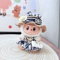 Miniatyrbild 1 av 5: [HH]Labubu Kläder Uniform Designer Kläder Labubu Märke Labubu Outfit Kläder 4