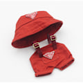 Miniatyrbild 1 av 3: [HH] Högkvalitativa Designer Labubu Kläder med Bucket Hats 2-delat Set Outfit Labubu Kläder 10cm 7