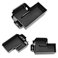 Miniatyrbillede 2 af 5: Bil Central Armrest Box Til 5 Serie G30 G31 2020 2021 Center Console Organizer Opbevaring Rydning