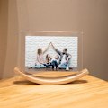 Miniatyrbilde 5 av 5: 5x7 Rektangulære Bilde Rammer Landskap Bilde Ramme, Trefotorammer Med Massivt Tre & Ramme