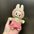 Miniatyrbild 1 av 5: [HH] Endast Kläder 24 Designer 17cm LaBubu Plyschdocka Kläder Anime Söt PVC Figur Docka Overall Kjol Klä upp Kläder 1a 2a 17cm 15