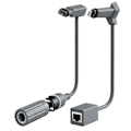 Miniatyrbillede 1 af 2: /HA/2 stk. Til Starlink V2 Kabel SPX til RJ45 Adapter Ethernetkabel Konverter CAT5E 26AWGx4P D-stik 12