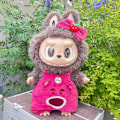 Miniatyrbild 1 av 5: [HH] Zimomo 58cm Kläder Labubu Docka Kläder Popmart Zimomo Labubu Stor Storlek Designer Kläder Endast 58cm Strawberry Bear clothes only