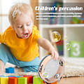 Miniatyrbild 3 av 5: 11-delad set med handperkussionsinstrument för barn - Bärbar uppsättning med musikinstrument för barn i flera färger