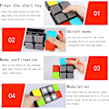 Miniatyrbilde 3 av 5: Musikk Magisk Terning Leker, Elektronisk Musikk Terning Speed Cube Nyhet Puslespill Spill