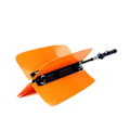 Miniatyrbillede 3 af 5: Golfklub Swing Trainer Øvelse Hastighed Styrke Booster Golf Håndleds Trainer Undervisningsmaterialer Orange