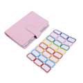 Miniatyrbilde 1 av 5: 6 Ring Lær Notatbok Budsjett Binder Planner, Kontantkonvolutter For Budsjettering Binder Organizer B