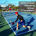 Pikkukuva 5 / 5: Pickleball-pallot, 40 reiän urheilupalloa ulkokäyttöön, USA Pickleball -hyväksytty, 4 ja 12 kappaleen pickleball-pakkaukset