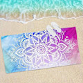 Pikkukuva 1 / 5: Boho Mandala Surf Poncho Mikrokuitu Kylpypyyhe Kuiva Matto Ups Rantapyyhkeet Kansi Naiset Nopea Ranta Rantapyyhkeet Aikuiset