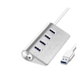 Pikkukuva 3 / 5: Usb 3.0 Hub 4 Porttia 5gbps Nopea Virta-adapteri Usb 2.0 Hub Usb-jakaja Kannettavan Tietokoneen Adapteri Compu