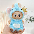 Miniatyrbild 1 av 5: [HH] 17cm Labubu Docka Kläder Tillbehör Set Mini Docka Kostym Gåva Röd Liten Svan Panda Jumpsuit Uppsättning för DIY Samlare style 9