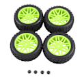Pikkukuva 1 / 5: 4kpl 85mm Rengas Pyörä Rengas 144001 144010 124007 124017 1/10 1/12 1/14 Rc Auto Maastoauto, C