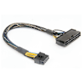 Miniatyrbillede 3 af 5: 24-bens til 10-bens Atx Psu-netadapter flettet ærme kabel A