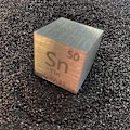 Miniatyrbilde 2 av 5: Tinn Element Sn Tetthetskube - Elementkolleksjon Periodisk System - Lab Eksperiment Material Diy Dis