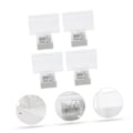 Miniatyrbilde 5 av 5: 4 stk Magnet Plate Clamp Prislapper Stativ Skrivebordskilt Stativ Magnetklips Magnet Prisholder Magnet Skiltholder Prislapper Clamp