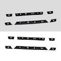 Miniatyrbillede 5 af 5: 12 stk. knappe-knapper A/C varmeapparatkontaktpanel til F07 Gt/f10/f11 F01/f02