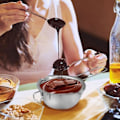 Miniatyrbild 2 av 5: Chokladsmältgryta (304 rostfritt stål) 400 ml Dubbelkokare Smör lin