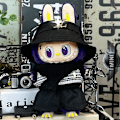 Miniatyrbild 1 av 4: [HH] Only Clothes 17cm Labubu Docka Handgjord Dekoration Kläder Tröja Leksak Kläder Färgglad Kostym Set Tecknad Klänning Labubu Kläder Medium 67