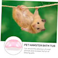 Miniatyrbild 4 av 5: Hamster Sand Badrum Sand Bad Hamster Dammbad Hamster Potta Hamster Badrum Solbad Plattform Stor Räka Skål