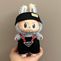 Miniatyrbild 1 av 4: [HH] 17cm Labubu Kläder Modestil Plyschdocka Tillbehör LABUBU Kollektion Kläder 17cm 37