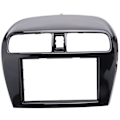 Miniatyrbillede 5 af 5: Dobbelt Din Facia til Space Star Attrage Radio Stereo Panel Dash Montering Installation Trim Kit Fac