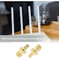 Miniatyrbillede 2 af 2: /HH/ 2-pak SMA hun til TS9 han RF-adapter Guldbelagt koaksial - Perfekt