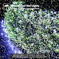 Miniatyrbillede 3 af 3: Whitestmas Net Lights, 12ft X 5ft 360 Led Udendørs Fe Lys Net, 8 Tilstande Grøn