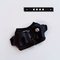 Miniatyrbild 1 av 2: [HH]Labubu Baby Coat Vinyl Blind Box Hänge Generation Två Serien för Liten Kjol Mini Leksak Stil Modedocka Endast Kläder Ingår Camellia jacket - small size