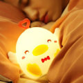 Miniatyrbild 2 av 5: Happy Duck Silikonljus Färgglad Färg Led Silikon Natt