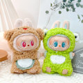 Miniatyrbild 5 av 5: [HH] 17cm Labubu Docka Kläder Tillbehör Set Mini Docka Kostym Gåva Röd Liten Svan Panda Jumpsuit Uppsättning för DIY Samlare style 5 with bag