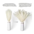 Miniatyrbilde 4 av 5: 40 stk naturlige tørkede hvite pampasgress 45 cm fluffy og svingende DIY boho plante for bryllupsblomst A