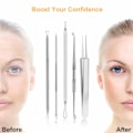 Miniatyrbilde 2 av 2: /HH/ Blackhead Remover Kit med 10 deler Rustfritt stål